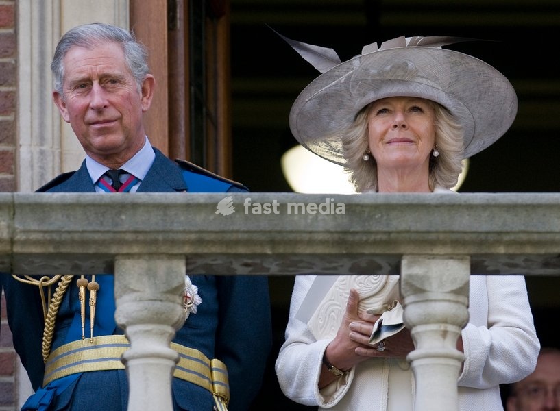 London Sep 21st Westminster Abbey The Prince of Wales, Patron, Battle of Britain Fighter Association, accompanied by The Duchess of Cornwall, attends the Battle of Britain Service of Thanksgiving and Rededication, Westminster Abbey