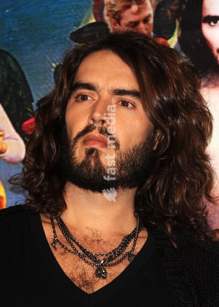 Russell Brand launches his new book ?Articles of Faith? (published by HarperCollins), and talks with David Baddiel about ? A season spent in worship of the beautiful game?, at The Prince Charles Cinema in London. Date: 22.10.2008