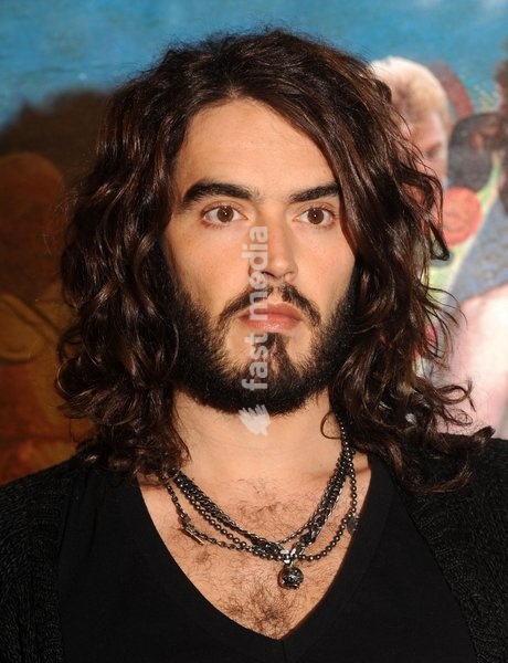 Russell Brand launches his new book ?Articles of Faith? (published by HarperCollins), and talks with David Baddiel about ? A season spent in worship of the beautiful game?, at The Prince Charles Cinema in London. Date: 22.10.2008