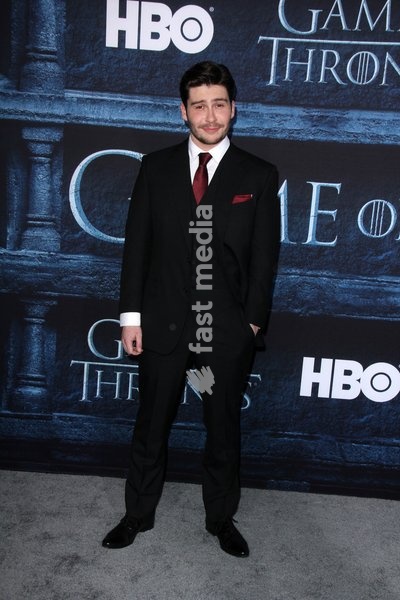 Daniel Portman at the "Game of Thrones" Sixth Season Premiere, Dolby Theater, Hollywood, CA 04-10-16