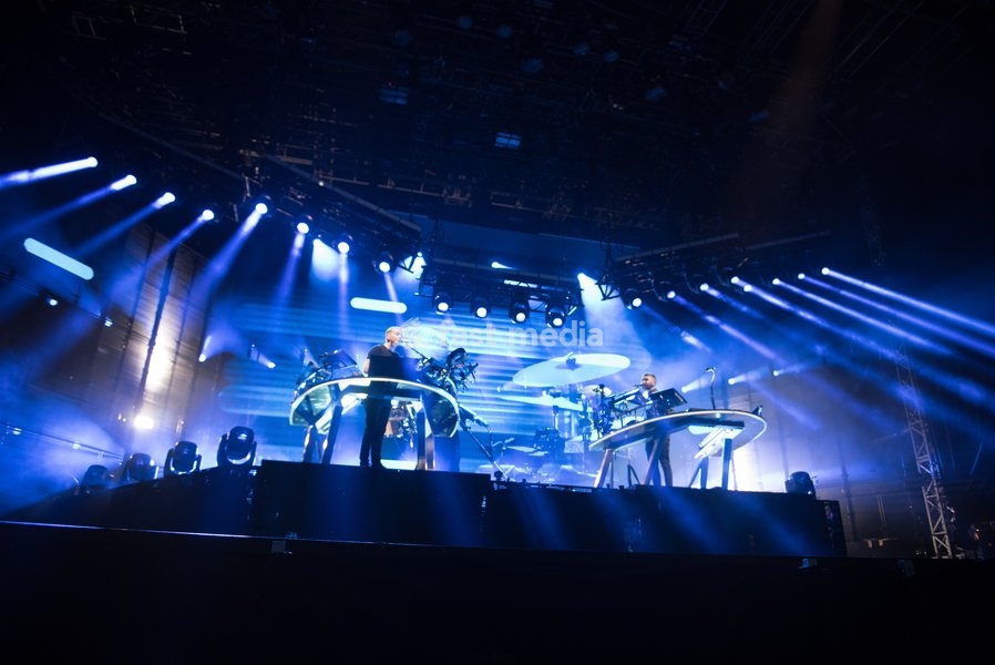 WILD LIFE Festival 2016 at the Brighton City Airport, Shoreham by Sea, Saturday 11th June 2016. Pictured: Disclosure Band Members: Guy Lawrence & Howard Lawrence