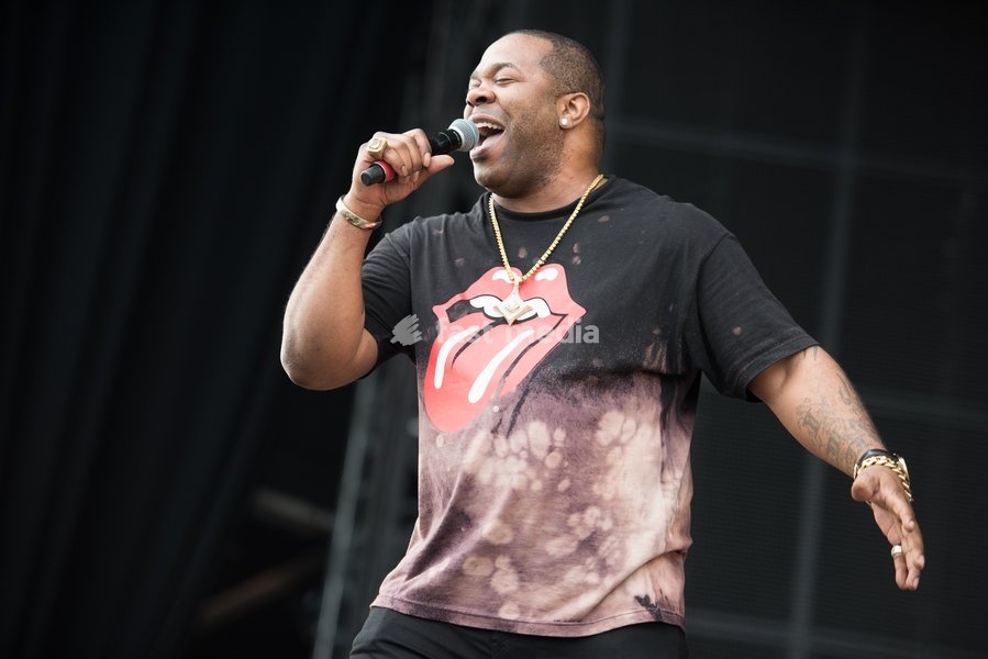 WILD LIFE Festival 2016 at the Brighton City Airport, Shoreham by Sea, Saturday 11th June 2016. Pictured: Busta Rhymes (Trevor George Smith, Jr.)