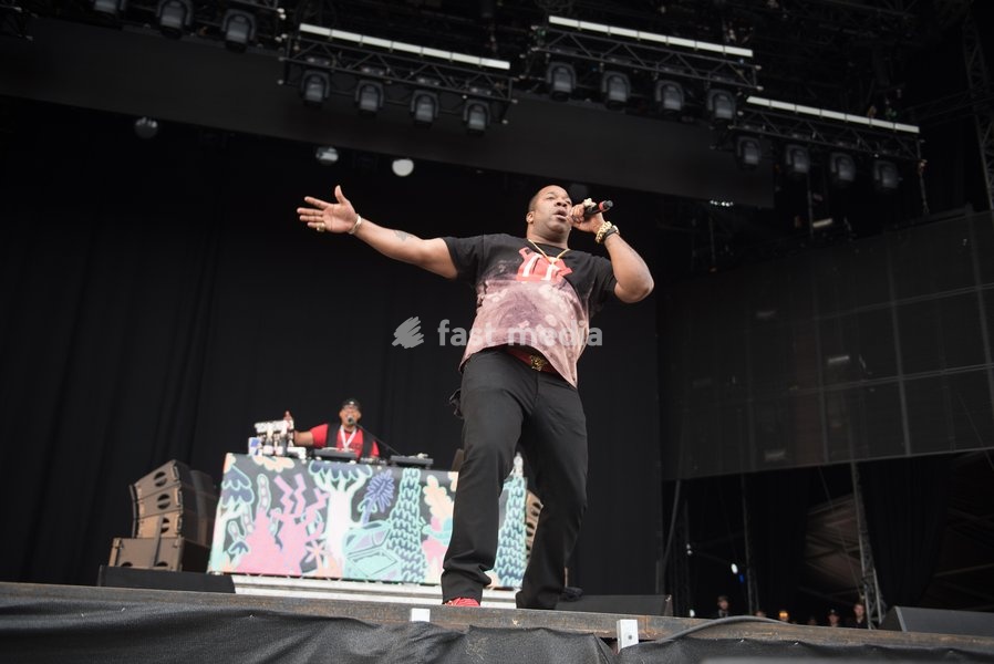 WILD LIFE Festival 2016 at the Brighton City Airport, Shoreham by Sea, Saturday 11th June 2016. Pictured: Busta Rhymes (Trevor George Smith, Jr.)