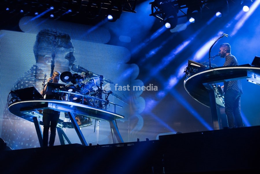 WILD LIFE Festival 2016 at the Brighton City Airport, Shoreham by Sea, Saturday 11th June 2016. Pictured: Disclosure Band Members: Guy Lawrence & Howard Lawrence