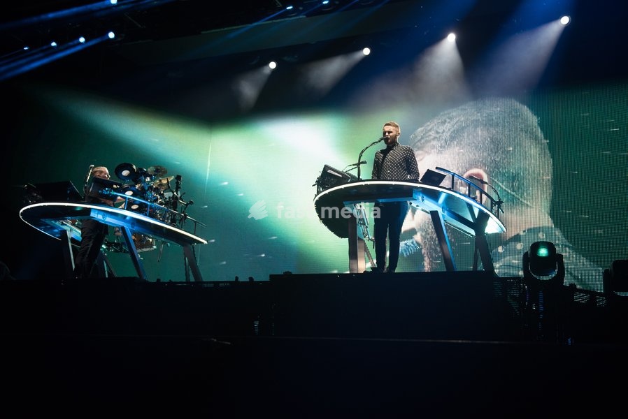 WILD LIFE Festival 2016 at the Brighton City Airport, Shoreham by Sea, Saturday 11th June 2016. Pictured: Disclosure Band Members: Guy Lawrence & Howard Lawrence