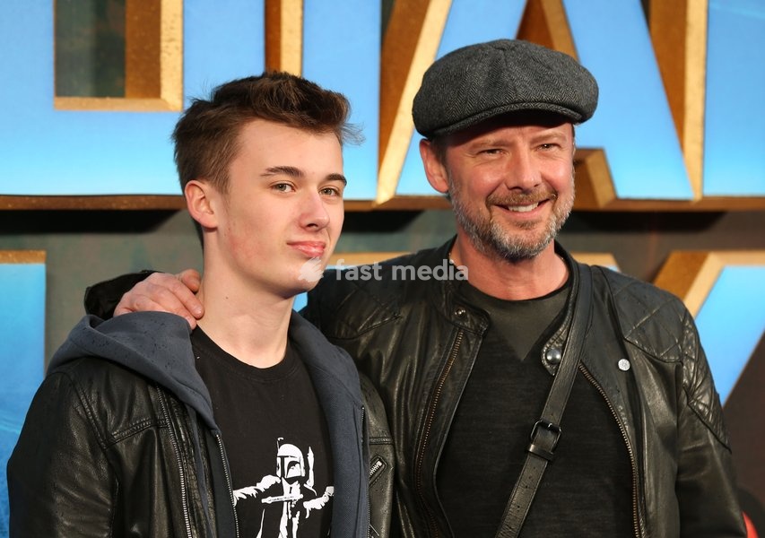 John Simm at the 'Guardians of the Galaxy Vol.2' film premiere at the Hammersmith Apollo, London, UK