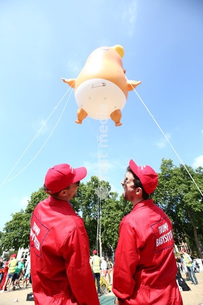 Trump Protest at Parliament Square 13th July 2018