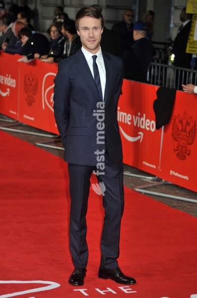 Hugh Skinner attends the World Premiere of "The Romanoffs" at the Curzon Mayfair Cinema, 38 Curzon Street, Mayfair, London, W1J 7TY on Tuesday 2 October 2018