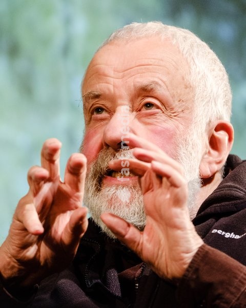 Director Mike Leigh appears on Mark Kermode Live in 3D on Monday 29 October 2018 held at BFI Southbank, London. Pictured: Mike Leigh