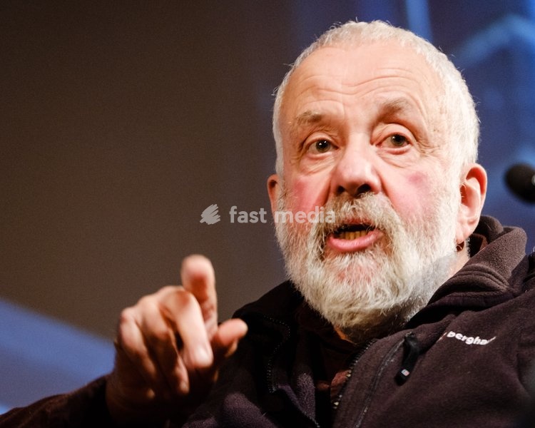 Director Mike Leigh appears on Mark Kermode Live in 3D on Monday 29 October 2018 held at BFI Southbank, London. Pictured: Mike Leigh