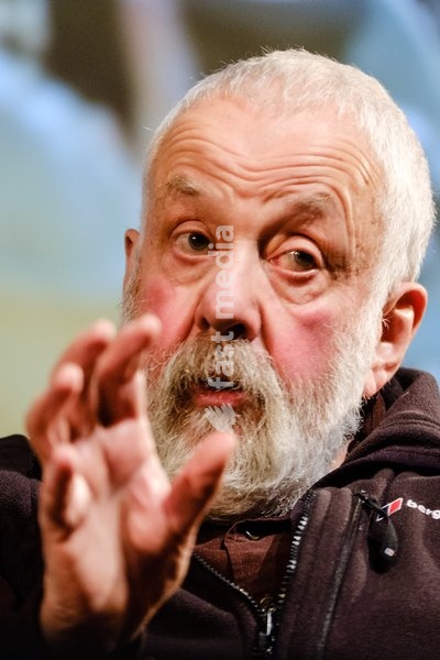 Director Mike Leigh appears on Mark Kermode Live in 3D on Monday 29 October 2018 held at BFI Southbank, London. Pictured: Mike Leigh