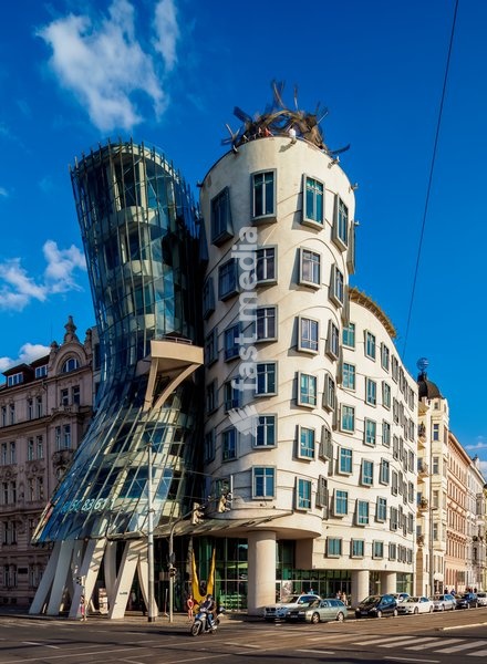Dancing House, Nove Mesto (New Town), Prague, Bohemia Region, Czech Republic, Europe