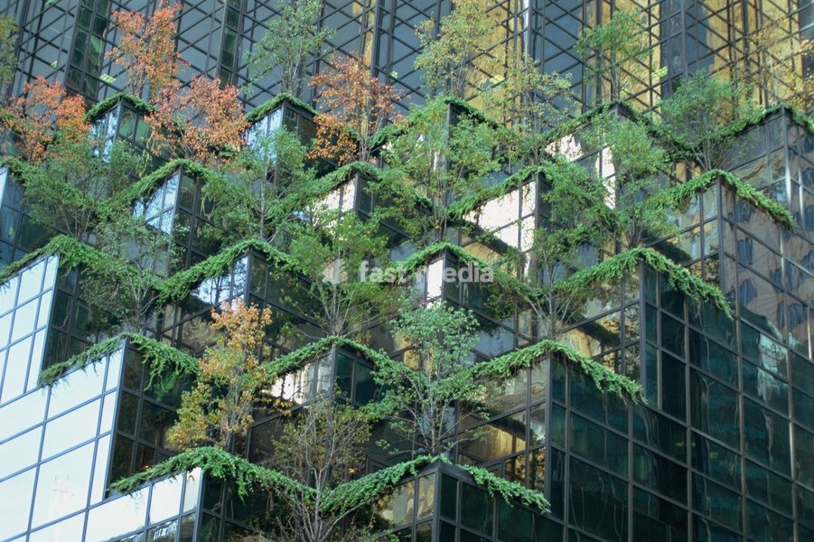 Detail of the Trump Tower, 5th Avenue, Manhattan, New York City, United States of America, North America