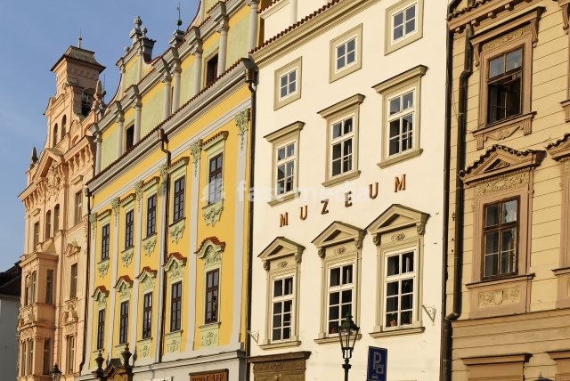 Historic old town of Pilsen, Plzen, Bohemia, west Bohemia, Czech Republic