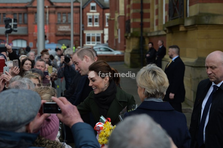 The Duke and Duchess of Cambridge travelled north on Wednesday for a jam-packed and slightly rainy day out in Blackpool. William and Kate started with a visit to the town's iconic Blackpool Tower (0)