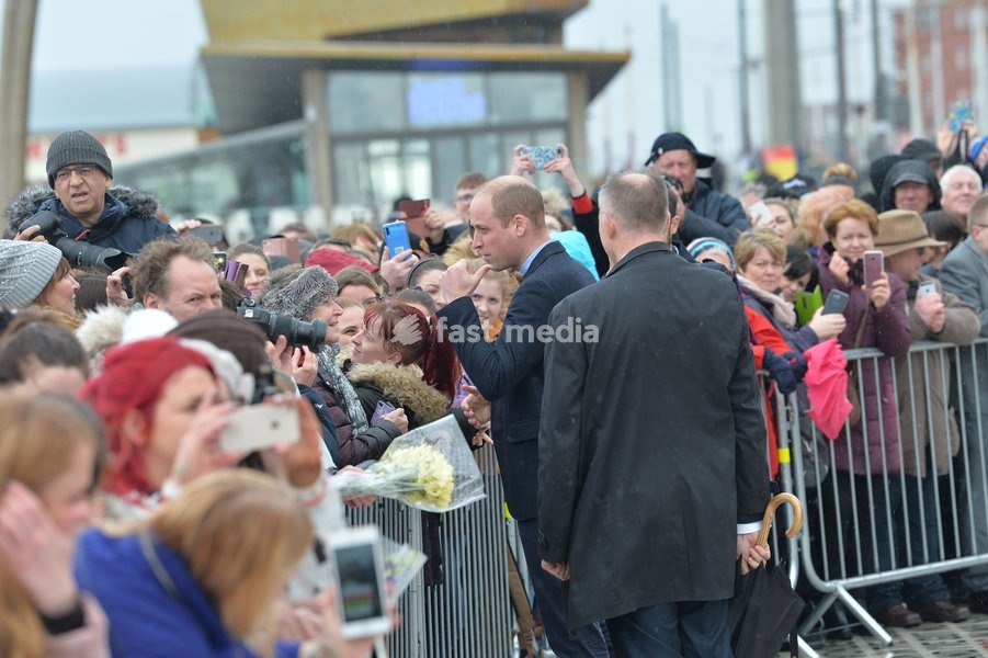 The Duke and Duchess of Cambridge travelled north on Wednesday for a jam-packed and slightly rainy day out in Blackpool. William and Kate started with a visit to the town's iconic Blackpool Tower (0)