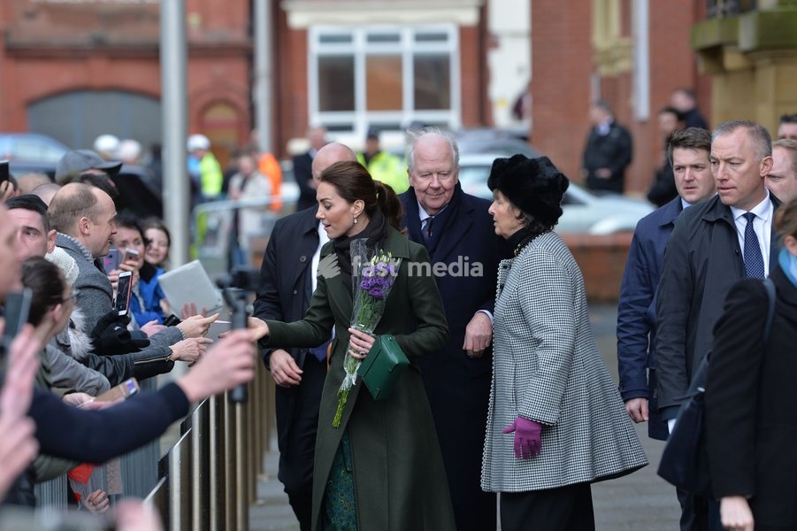 The Duke and Duchess of Cambridge travelled north on Wednesday for a jam-packed and slightly rainy day out in Blackpool. William and Kate started with a visit to the town's iconic Blackpool Tower (0)