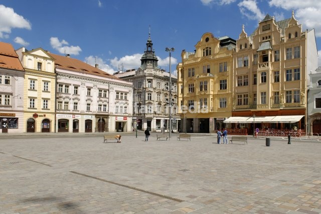 Market square of Pilsen, Plzen, West Bohemia, Czech Republic, Europe