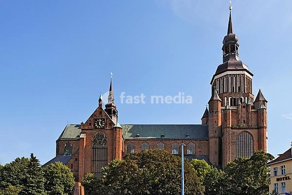 Marienkirche ("Church of Mary"), Stralsund, Mecklenburg-Western Pomerania, Germany, Europe