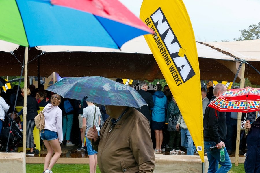 Illustration picture shows the yearly family day of conservative Flemish nationalist party N-VA, on Saturday 25 May 2019 at the Planckendael animal park in Muizen