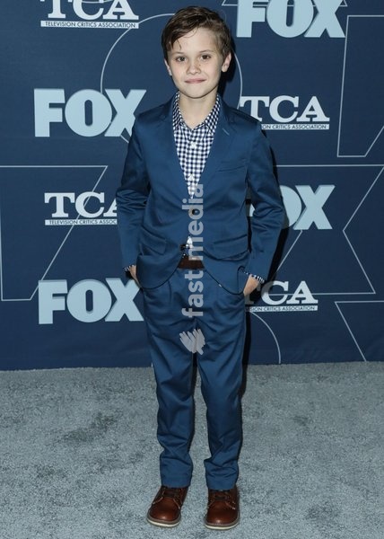 Jack Stanton arrives at the FOX Winter TCA 2020 All-Star Party held at The Langham Huntington Hotel on January 7, 2020 in Pasadena, Los Angeles, California, United States