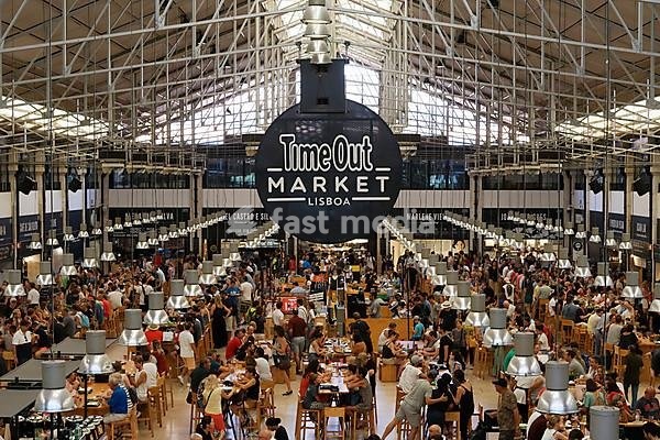 Mercado da Ribeira, Time Out Market Lisboa, Bairro Alto, Lisbon, Lisboa, Portugal