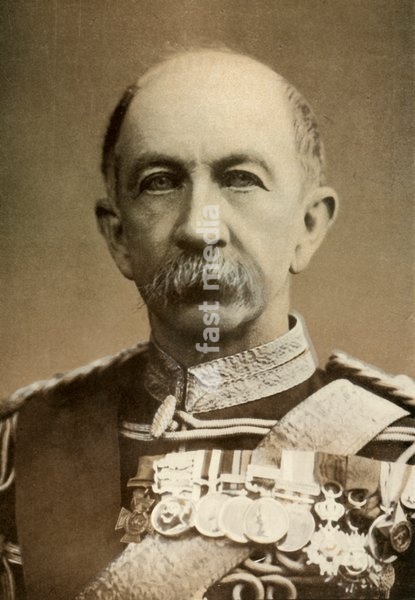 'General Sir Evelyn Wood, G.C.B., V.C.', 1900. From "South Africa and the Transvaal War, Vol. I", by Louis Creswicke. [T. C. & E. C. Jack, Edinburgh, 1900]