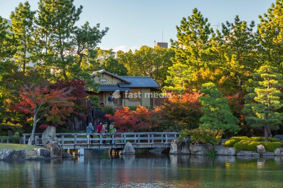 Tokugawa Garden, Nagoya, Honshu, Japan, Asia