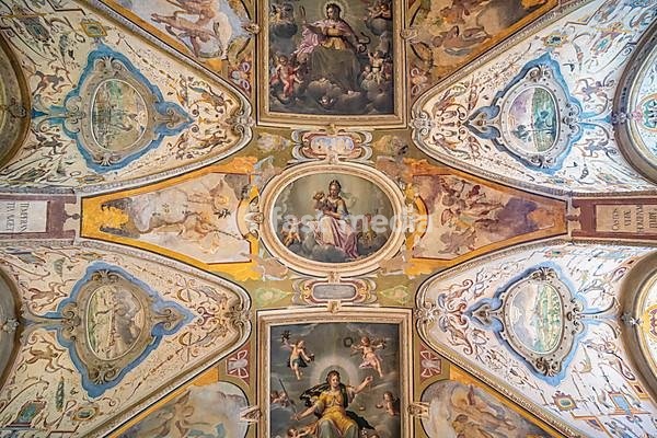 Ceiling painting, Renaissance vault Antiquarium in the Munich Residence, Munich, Upper Bavaria, Bavaria, Germany