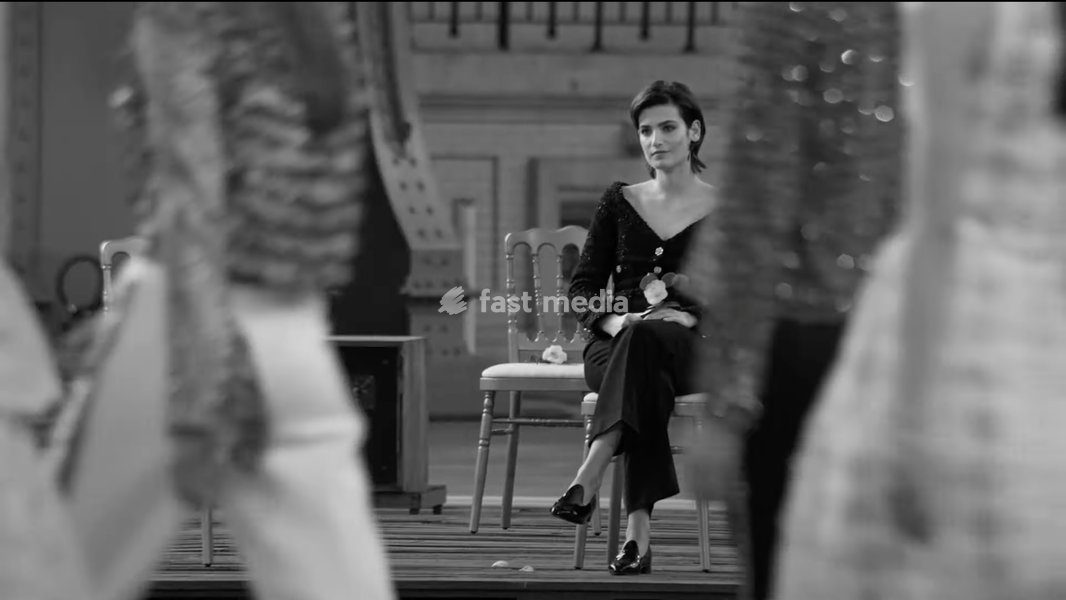Paris Fashion Week 2021 Screenshots of The Spring-Summer 2021 Haute Couture Showâ€” CHANEL Shows 26 January 2021 Taken from The film of the show directed by photographer, filmmaker and graphic designer Anton Corbijn
