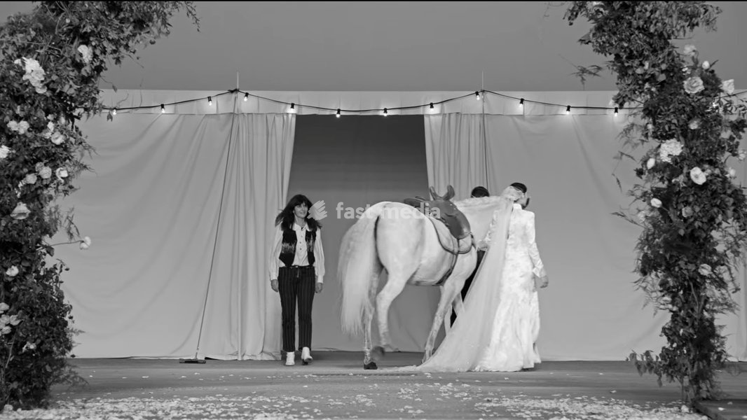 Paris Fashion Week 2021 Screenshots of The Spring-Summer 2021 Haute Couture Showâ€” CHANEL Shows 26 January 2021 Taken from The film of the show directed by photographer, filmmaker and graphic designer Anton Corbijn