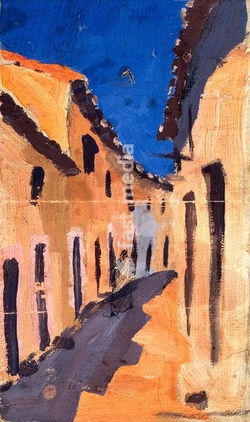 Dominguez Alvarez, 1906–1942. "Untitled". Graphite and tempera on paper, 10 × 12 cm. Lisbon, Museu Calouste Gulbenkian