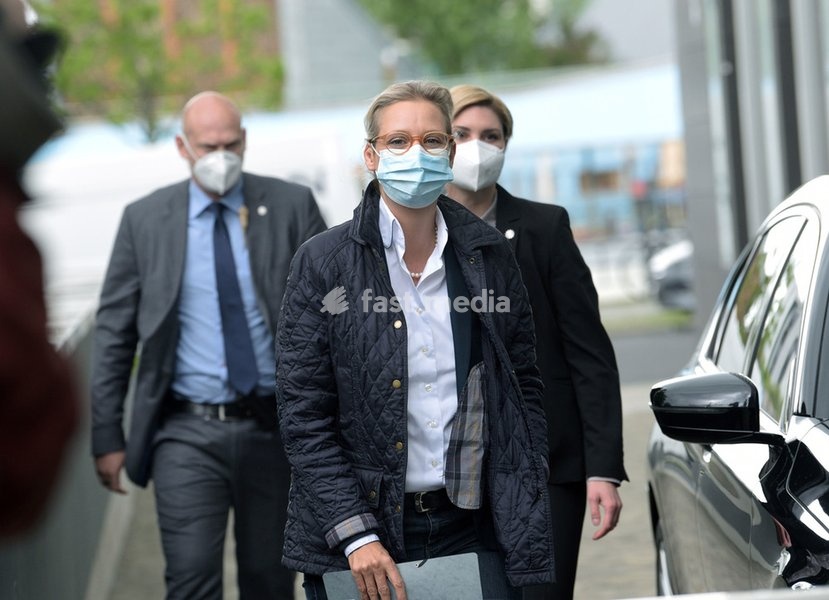 Alice Weidel, politician, Alternative For Germany, Germany, the group leader of the Alternative For Germany in the German Bundestag after her election as the top candidate of the Alternative For Germany for the federal elections in autumn 2021 by the members of the Alternative For Germany. Together…
