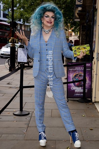 Kate Butch attending the Tuck Shop West End - Ginny Lemon & Friends on Tuesday 27 July 2021 at the Garrick Theatre in West End, London, United Kingdom