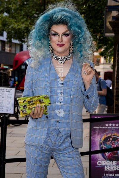 Kate Butch attending the Tuck Shop West End - Ginny Lemon & Friends on Tuesday 27 July 2021 at the Garrick Theatre in West End, London, United Kingdom