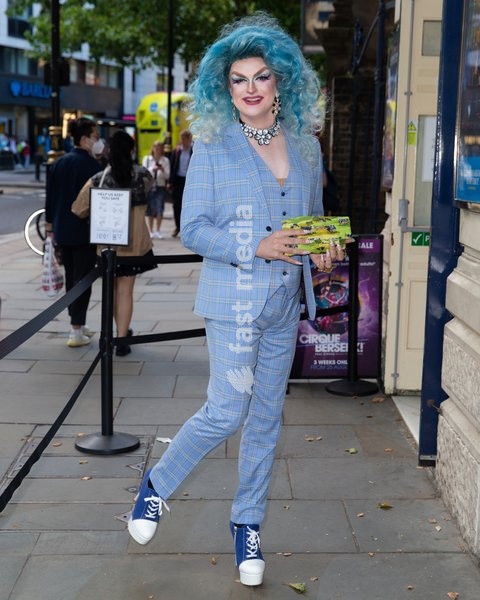 Kate Butch attending the Tuck Shop West End - Ginny Lemon & Friends on Tuesday 27 July 2021 at the Garrick Theatre in West End, London, United Kingdom