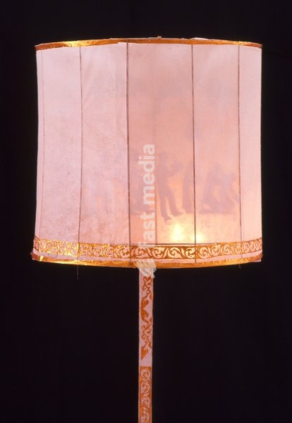 Yi Peng lantern made from mulberry paper, Yi Peng Festival, Chiang Mai, Northern Thailand. Loy Krathong is held annually on the full moon night of the 12th month in the traditional Thai lunar calendar. In northern Thailand this coincides with the Lanna festival known as Yi Peng