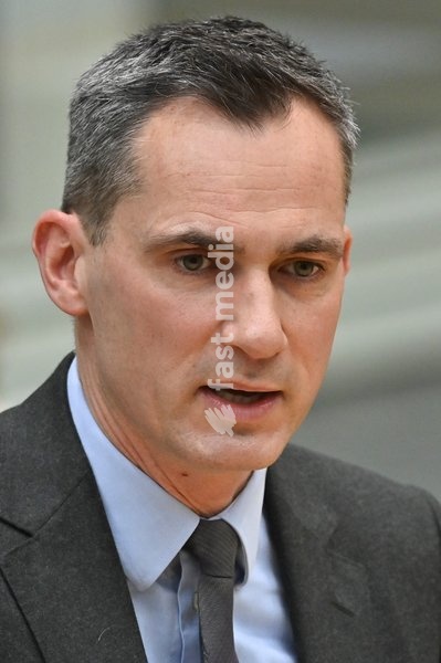 N-VA's Lorin Parys pictured during a plenary session of the Flemish Parliament in Brussels, Wednesday 02 February 2022