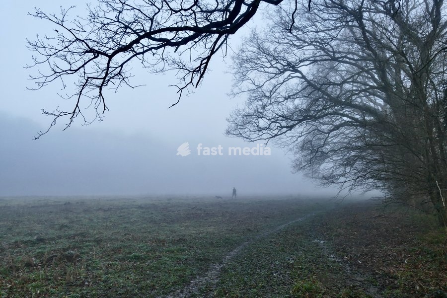 A misty start to the day on what is predicted to be a bright and sunny, week of spring like weather ahead