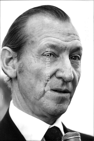 Kurt Waldheim, der ehemalige Generalsekretär der UNO und Präsidentschaftskandidat in Österreich 1986