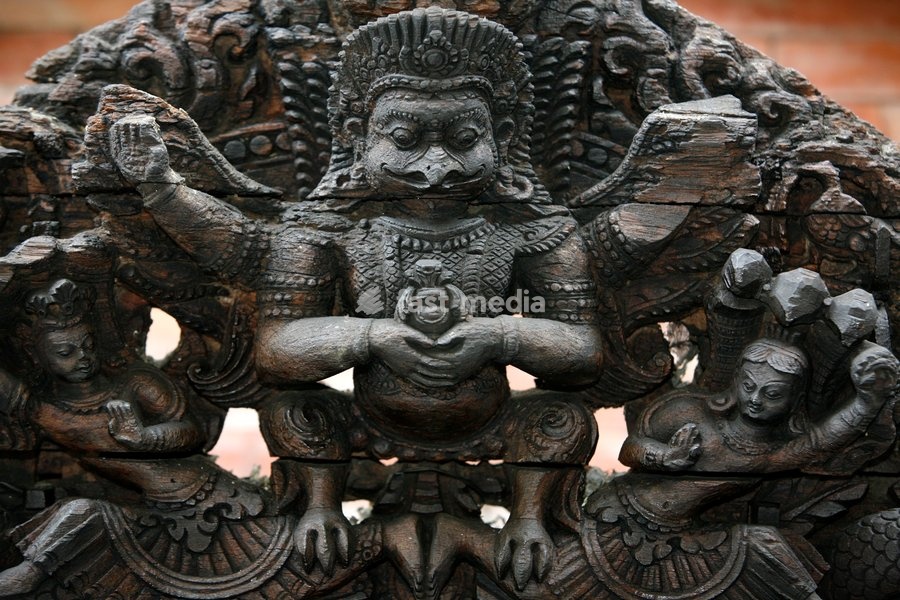 Statue of Garuda, Kathmandu, Nepal, Asia