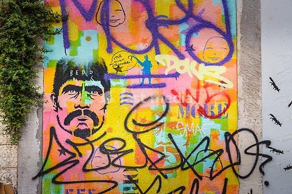 Graffiti, Alfama, Lisbon, Portugal