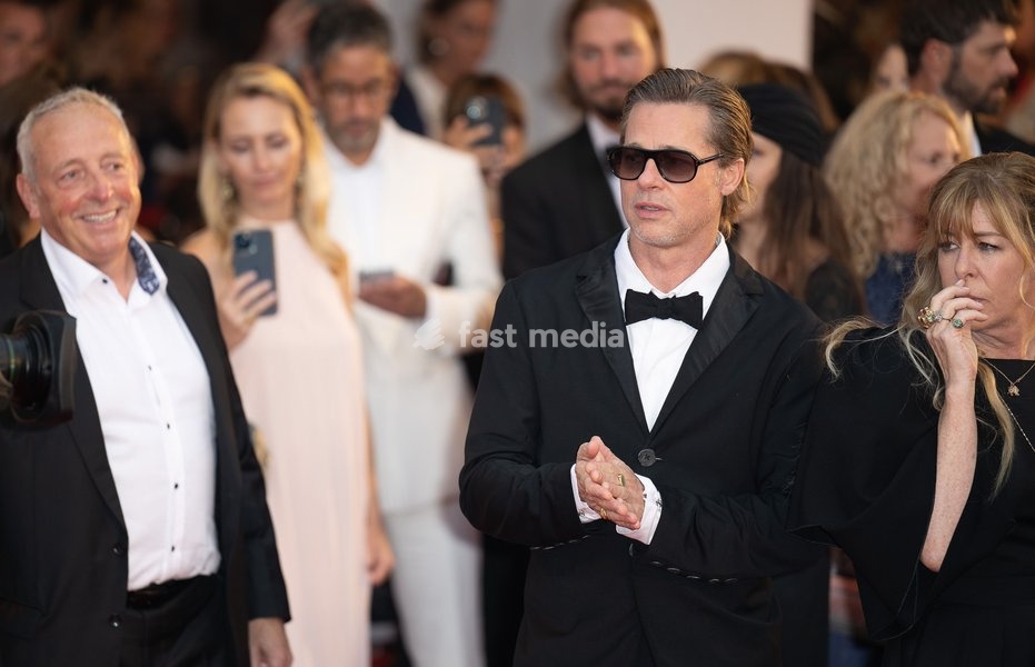Brad Pitt Blonde Premiere - Red Carpet - 79th Venice International Film Festival Venice - Venecia Film Festival - Venice 1.9.2022