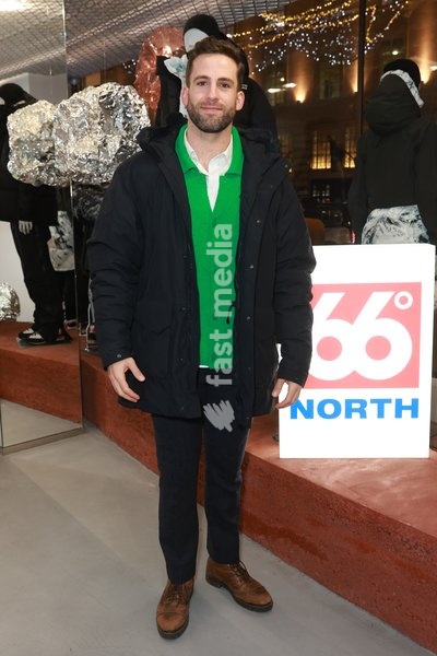 Dino Fetscher attends the 66°North London Flagship launch on November 30, 2022 in London, England