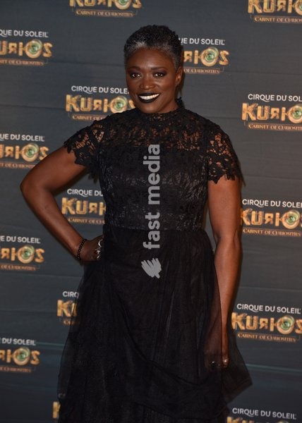 Andi Osho attends the European premiere of Cirque du Soleil’s Kurios: Cabinet Of Curiosities at the Royal Albert Hall, London, England. Wednesday 18th January 2023