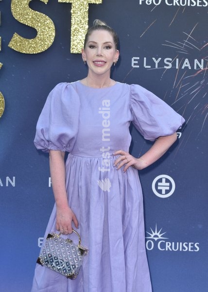 Katherine Ryan attends ' Greatest Days ' World Premiere at the Phoenix Theatre at the Odeon Luxe Leicester Square in London, England. UK. 15th June 2023