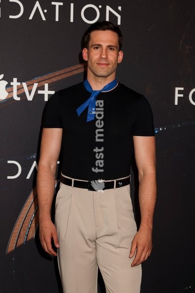Dino Fetscher at the Foundation Season 2 Global Premiere at Regent Street Cinema in West End, London, United Kingdom on 29 June 2023