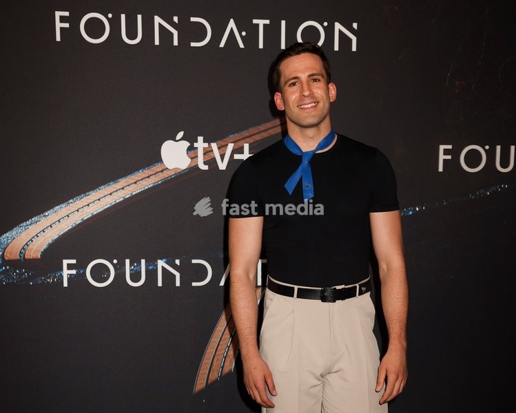 Dino Fetscher at the Foundation Season 2 Global Premiere at Regent Street Cinema in West End, London, United Kingdom on 29 June 2023