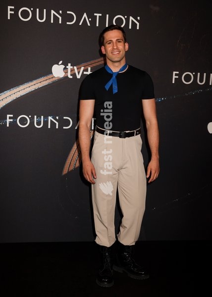 Dino Fetscher at the Foundation Season 2 Global Premiere at Regent Street Cinema in West End, London, United Kingdom on 29 June 2023