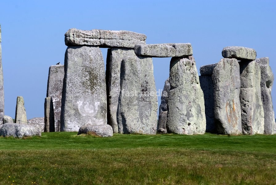 The most famous prehistoric monument in England, Stonehenge was built between 3000 and 2000 BC and is now a UNESCO World Heritage Site, Salisbury Plain, near Amesbury, England, 2012